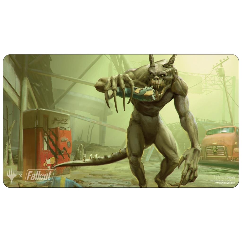 Playmat - Scrounging Deathclaw - MTG